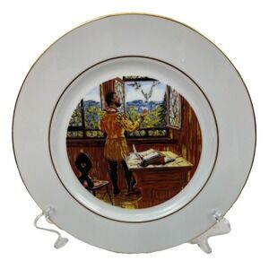 Martin Luther Collectible Plate 1984 NEW TESTAMENT TRANSLATION Limited Edition